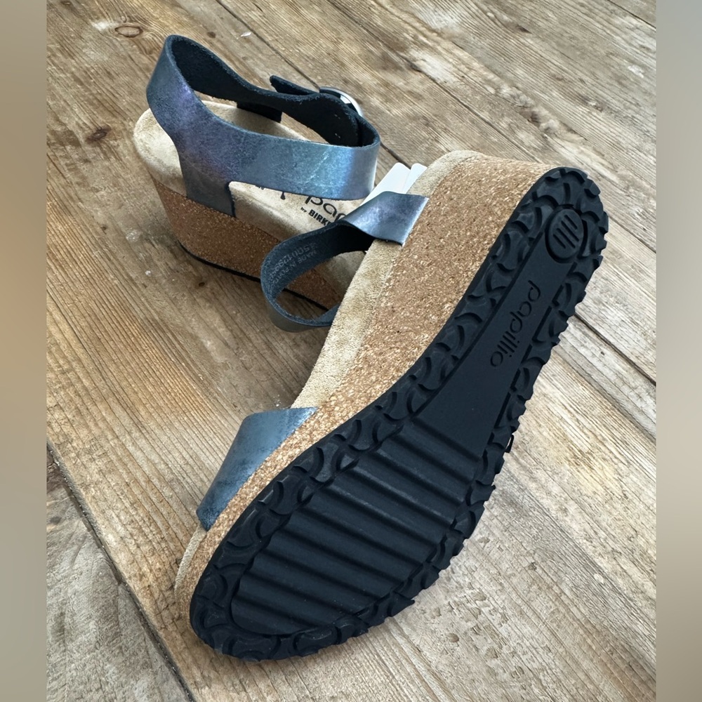 NEW Birkenstock Papillio Soley Ring-Buckle
Nubuk Leather EU 38 US 7 $150 - Picture 13 of 15